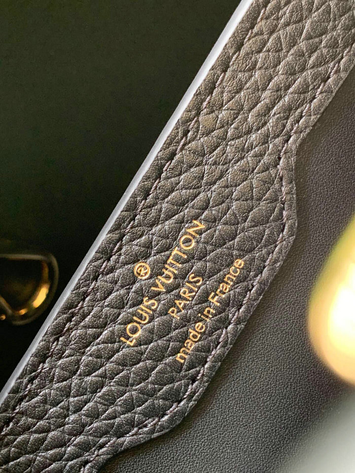 Louis Vuitton CAPUCINES MM Black M54663