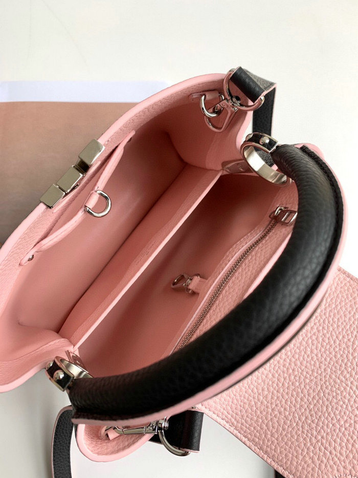 Louis Vuitton Capucines BB Black&Pink M94517
