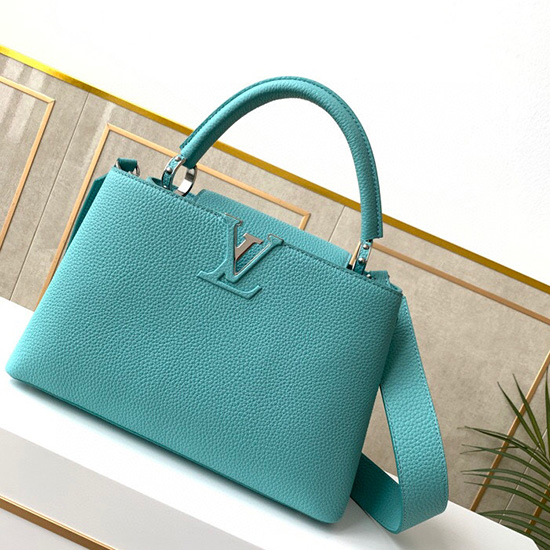 Louis Vuitton Capucines BB Ice Blue M94517