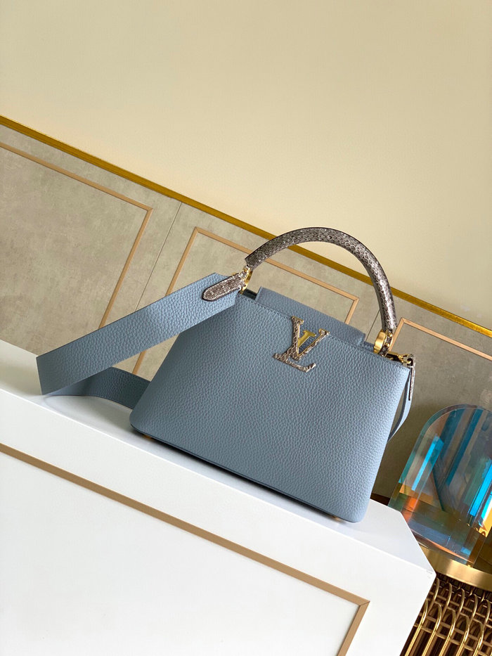 Louis Vuitton Capucines BB Light Blue M97980