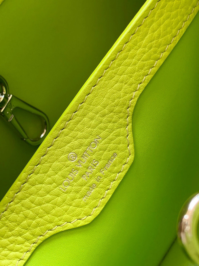 Louis Vuitton Capucines BB Lime Green M94517