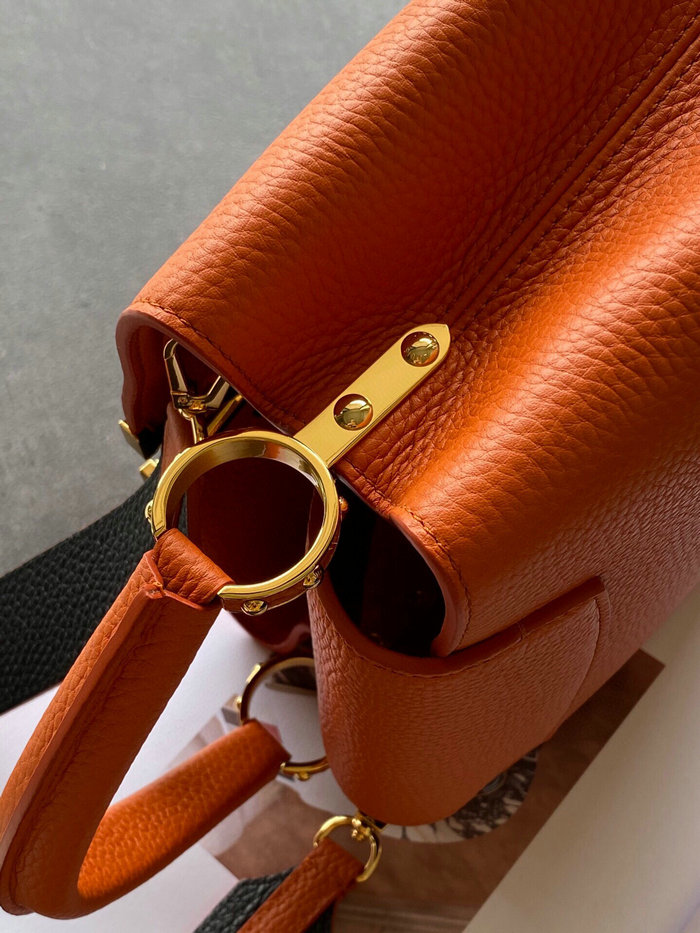 Louis Vuitton Capucines BB Orange&Black M53963