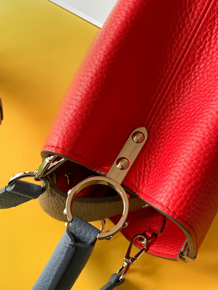 Louis Vuitton Capucines BB Red M53963