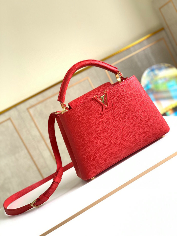 Louis Vuitton Capucines BB Red M94517