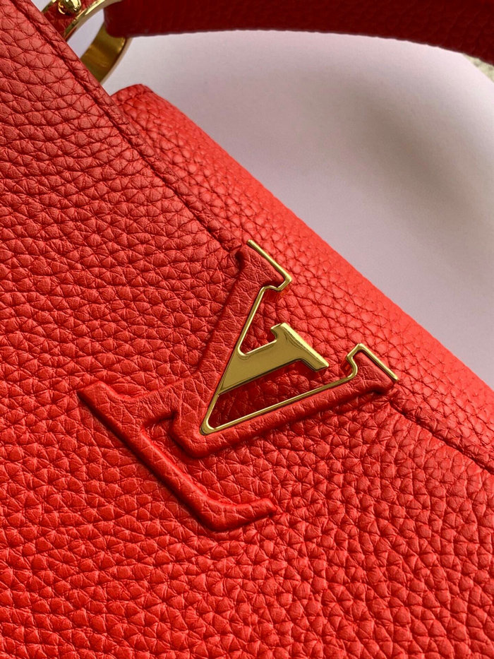 Louis Vuitton Capucines BB Red M94517