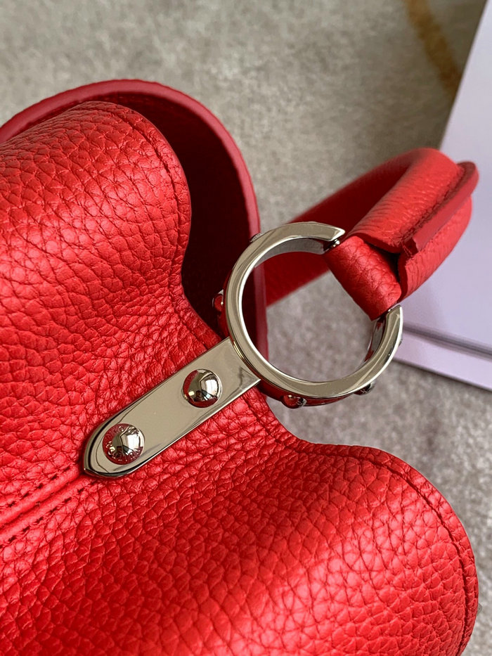 Louis Vuitton Capucines BB Red M94517