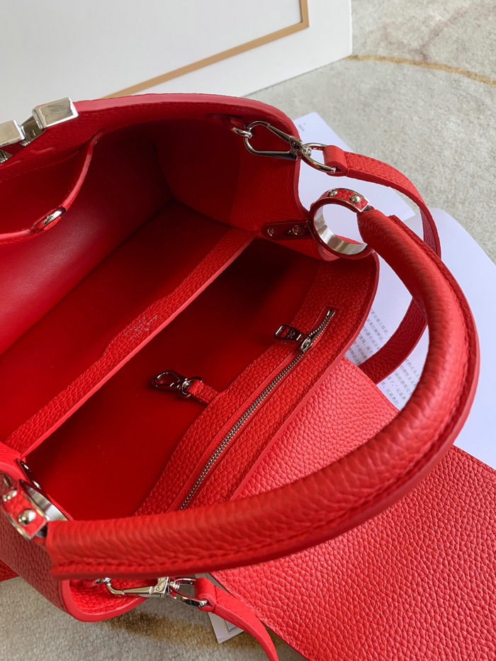 Louis Vuitton Capucines BB Red M94517