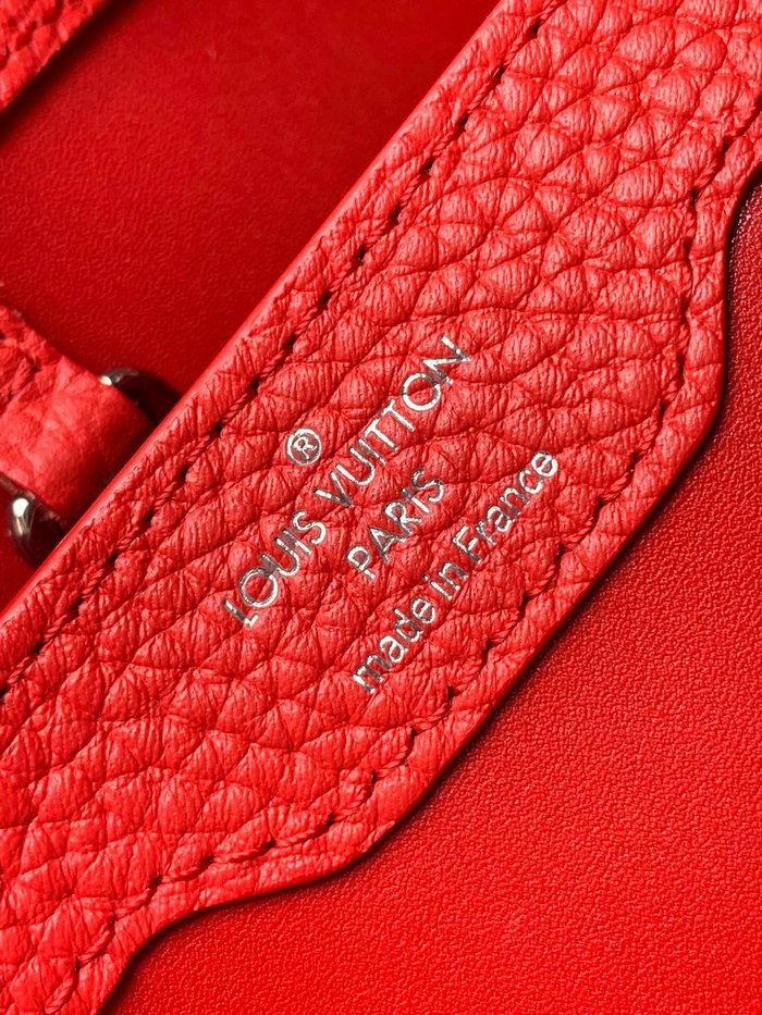 Louis Vuitton Capucines BB Red M94517