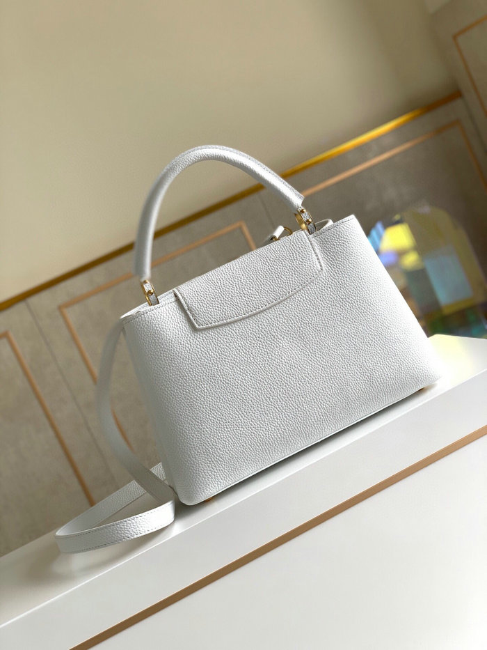 Louis Vuitton Capucines BB White M94517