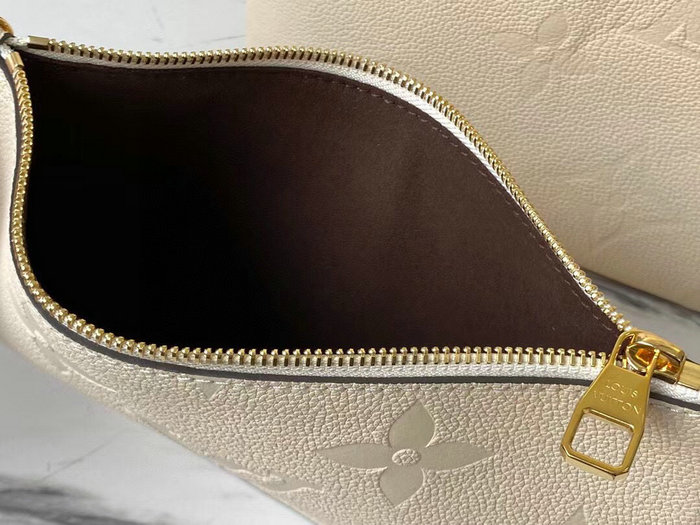 Louis Vuitton Neverfull MM Tote Bag Cream M45684