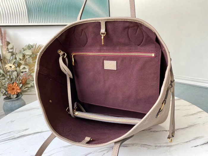 Louis Vuitton Neverfull MM Tote Bag Grey M45684