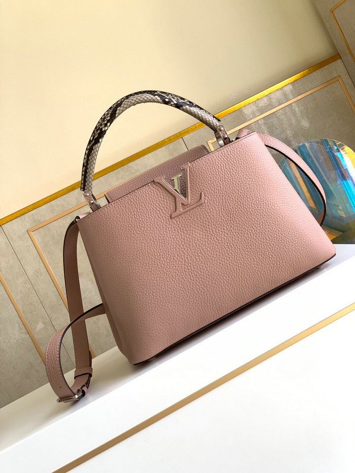 Louis Vuitton Taurillon Leather Capucines BB Nude M97980