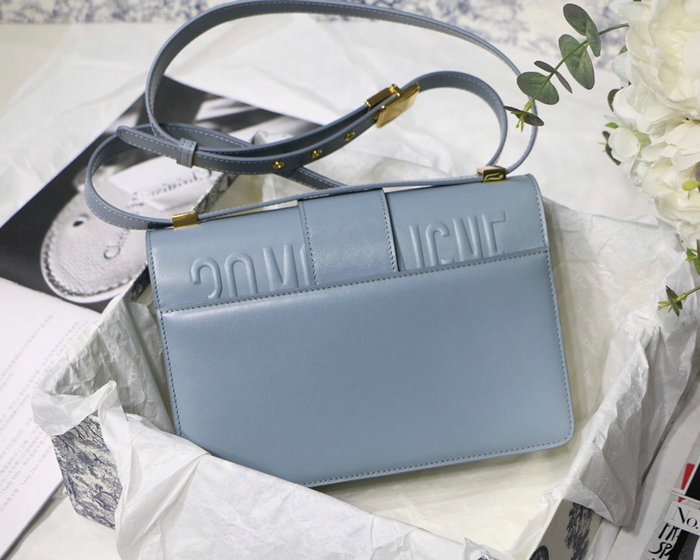 Dior 30 Montaigne Calfskin Bag Skyblue M9030