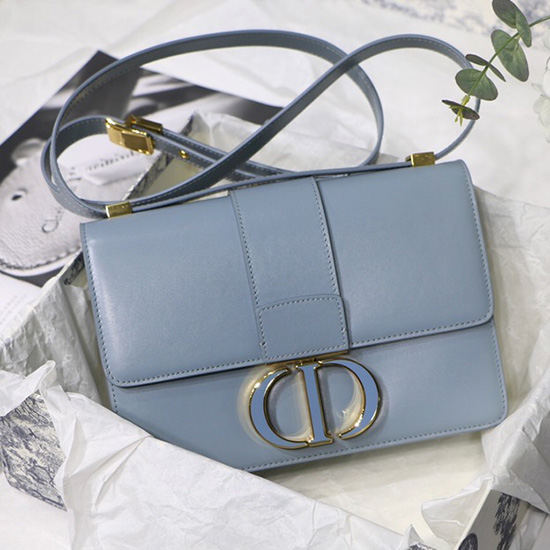 Dior 30 Montaigne Calfskin Bag Skyblue M9030