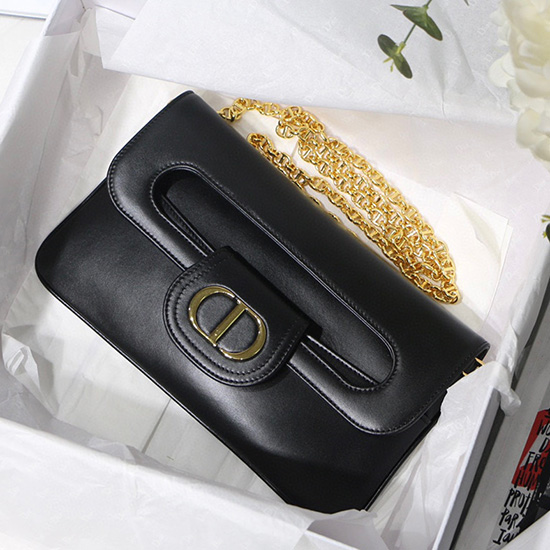 Dior Medium Diordouble Bag Black M8018