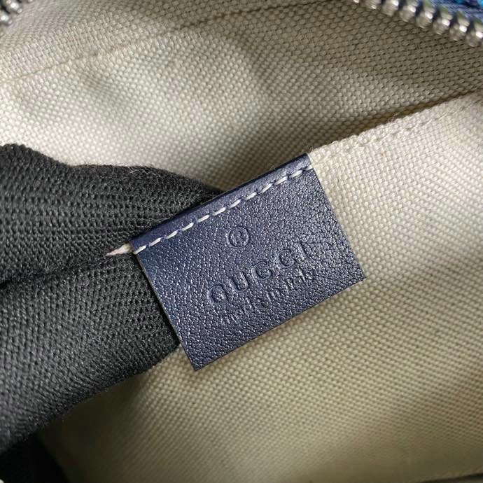 Gucci GG Marmont Multicolor Small Shoulder Bag Blue 447632