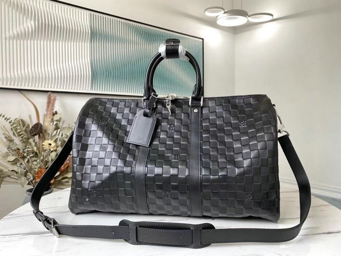 Louis Vuitton Damier Infini Leather Keepall 45 N41145