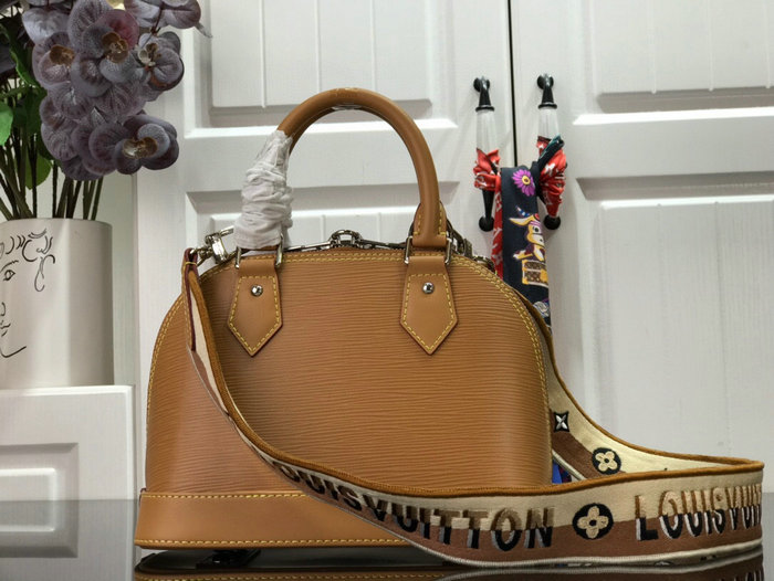 Louis Vuitton Epi Leather Alma BB Brown M57426