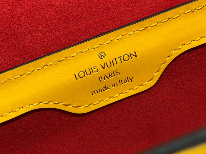 Louis Vuitton Papillon Trunk Yellow M58655