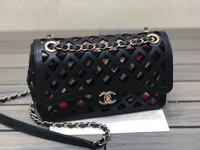 Chanel Flap Bag Black AS2370