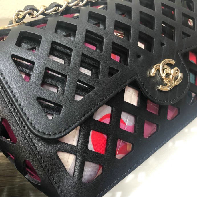 Chanel Flap Bag Black AS2370