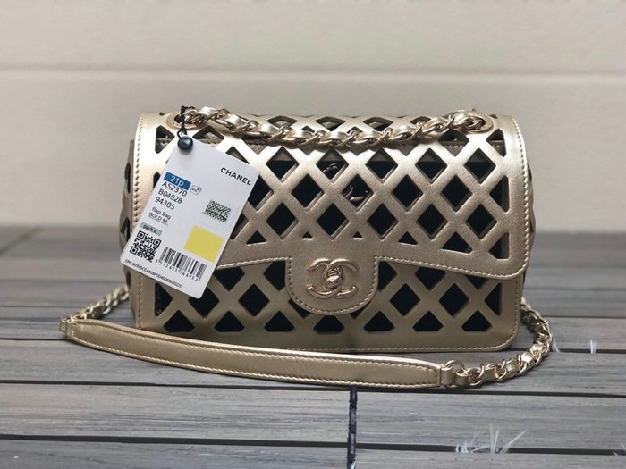 Chanel Flap Bag Gold AS2370