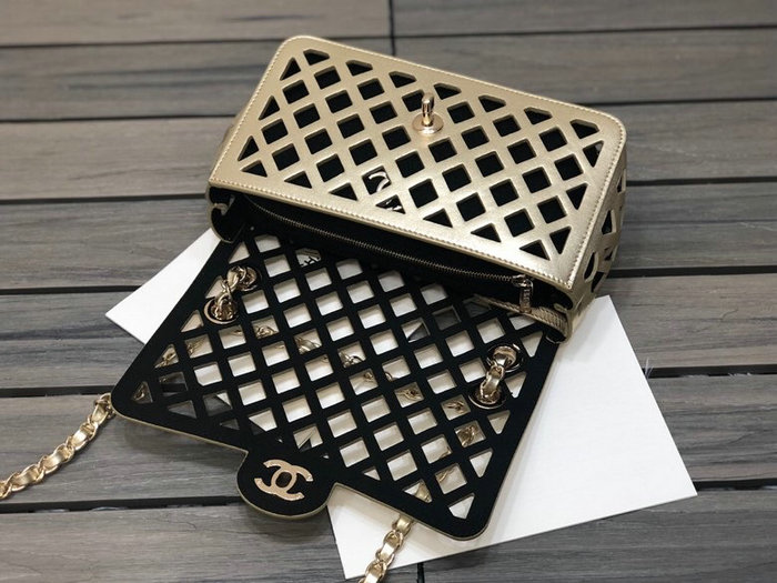 Chanel Flap Bag Gold AS2370