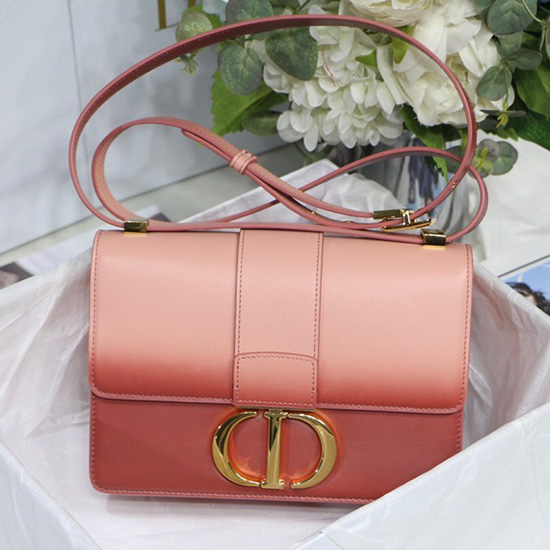 Dior 30 Montaigne Calfskin Bag Pink M90301