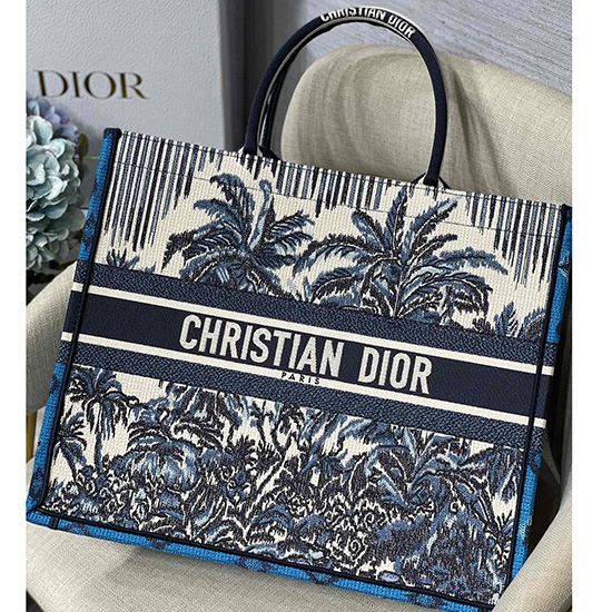 Dior Embroidered Canvas Book Tote M1286610