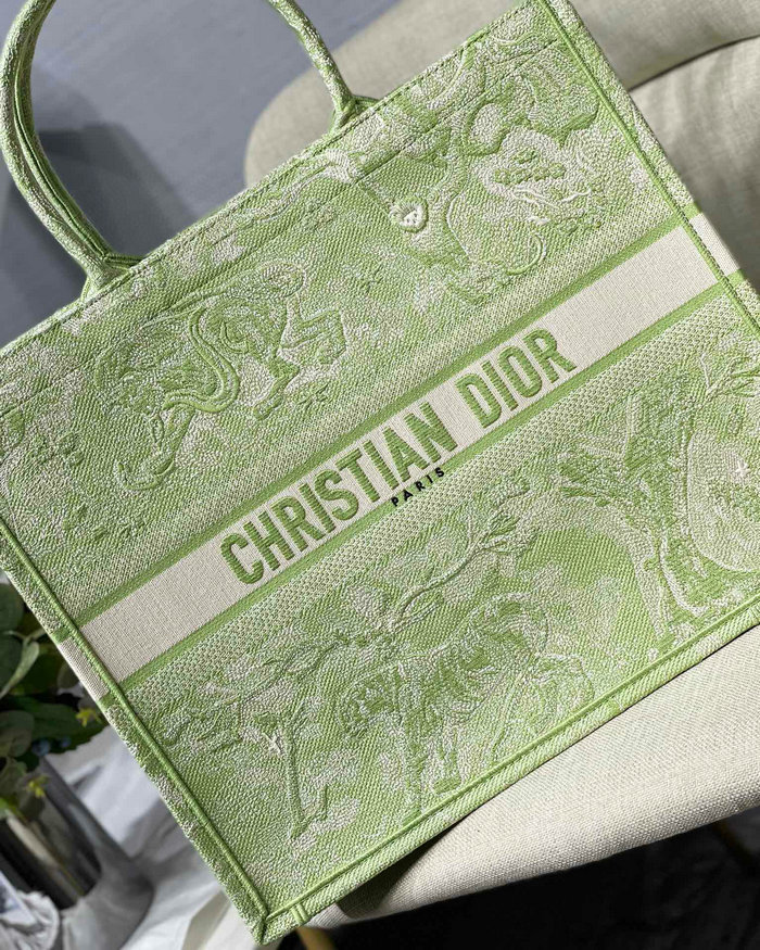 Dior Embroidered Canvas Book Tote M128662