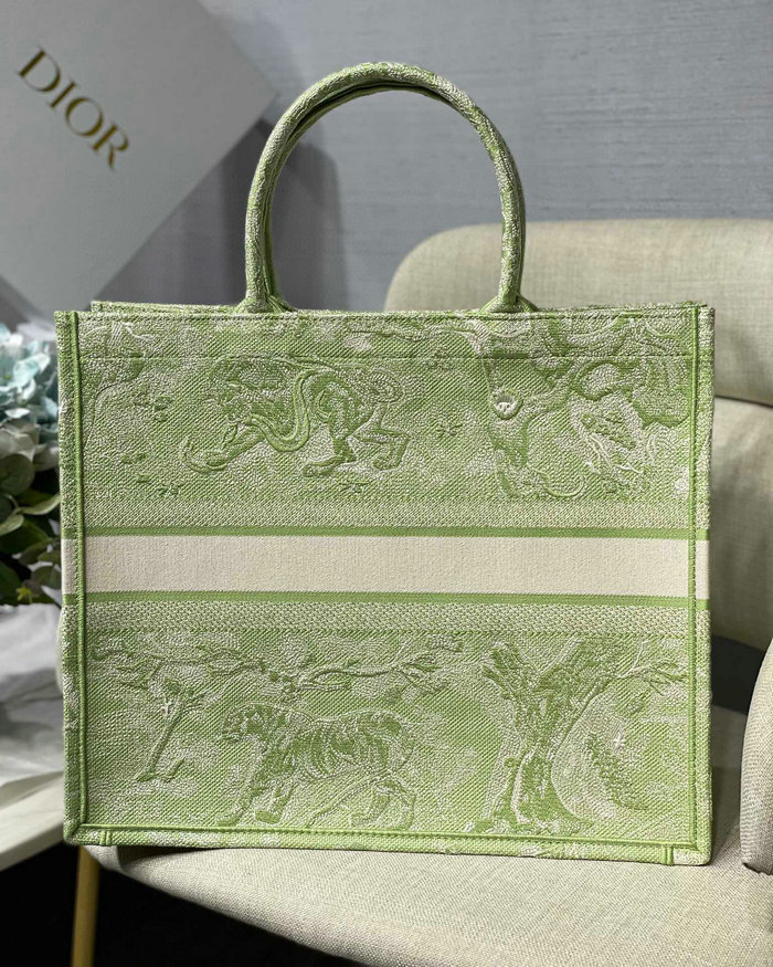 Dior Embroidered Canvas Book Tote M128662