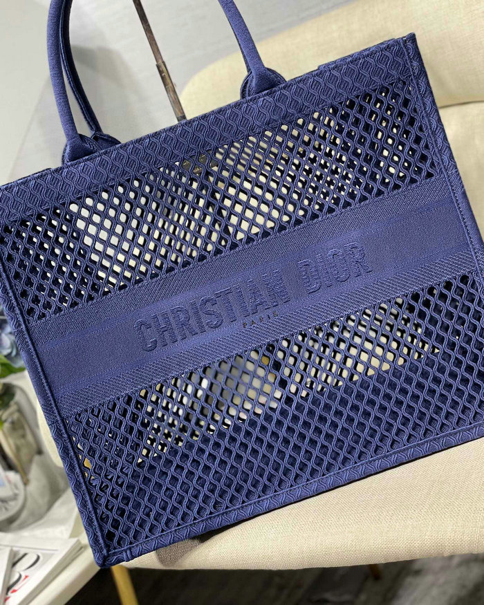Dior Embroidered Canvas Book Tote M128668