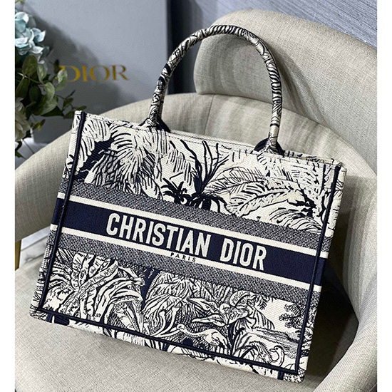 Dior Embroidered Canvas Book Tote M128669