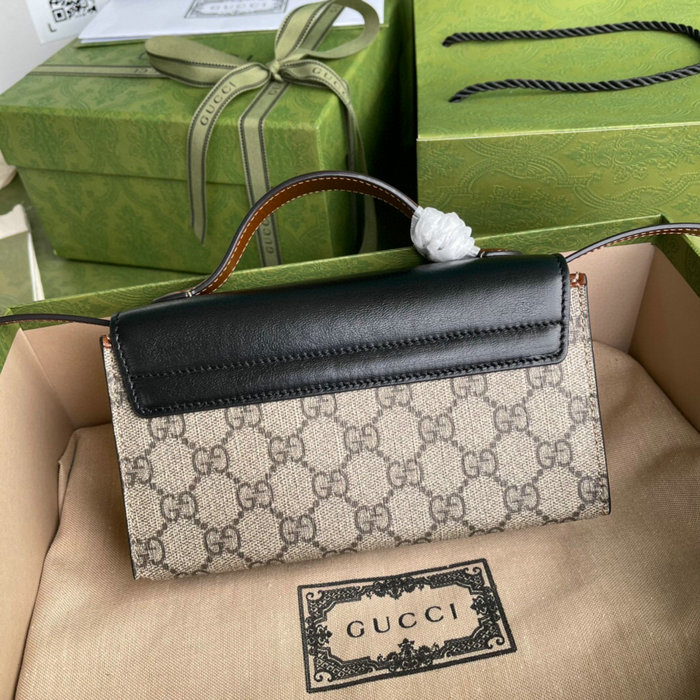 Gucci Padlock Mini Bag Black 652683