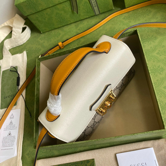 Gucci Padlock Mini Bag White 652683