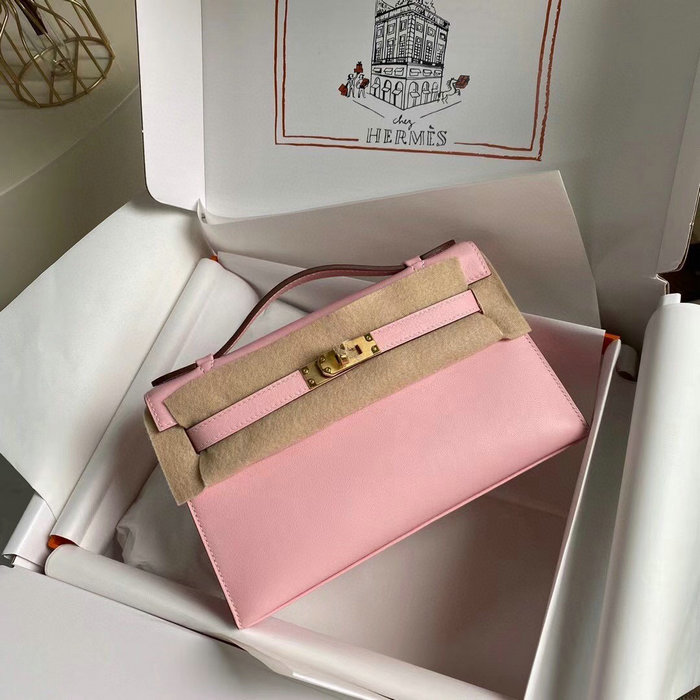 Hermes Swift Kelly Pochette Pink HK2210