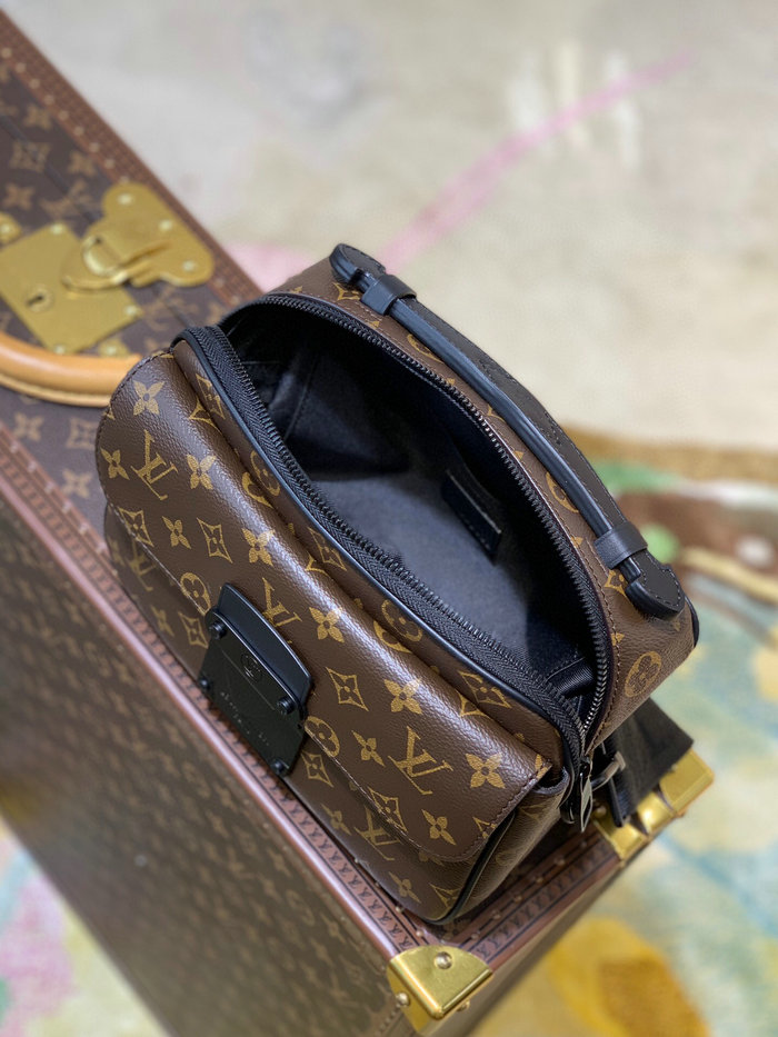 Louis Vuitton S Lock Messenger Black M45806