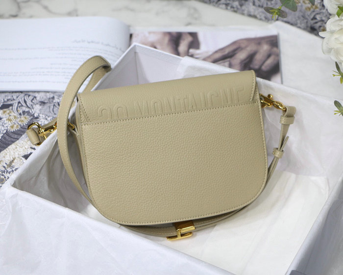 Medium Dior Grained Calfskin Bobby Bag Beige M8018