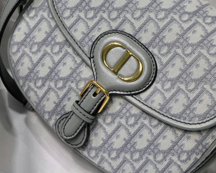 Medium Dior Oblique Jacquard Bobby Bag Grey M9319