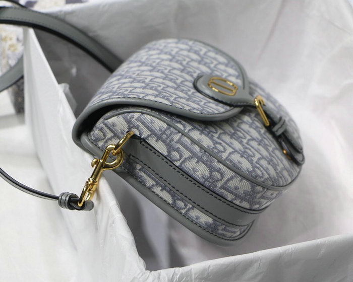 Medium Dior Oblique Jacquard Bobby Bag Grey M9319