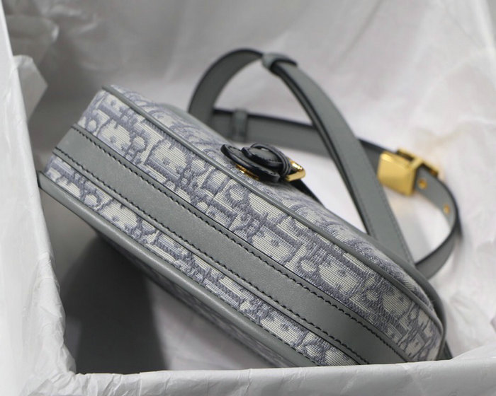 Medium Dior Oblique Jacquard Bobby Bag Grey M9319