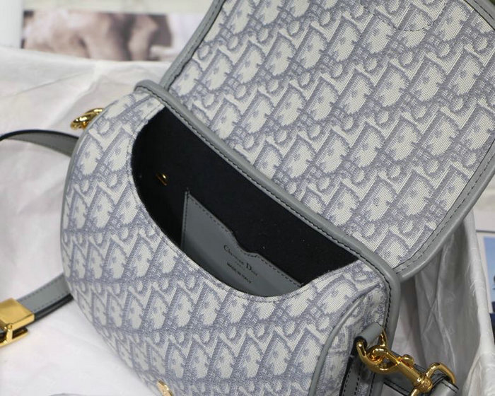 Medium Dior Oblique Jacquard Bobby Bag Grey M9319