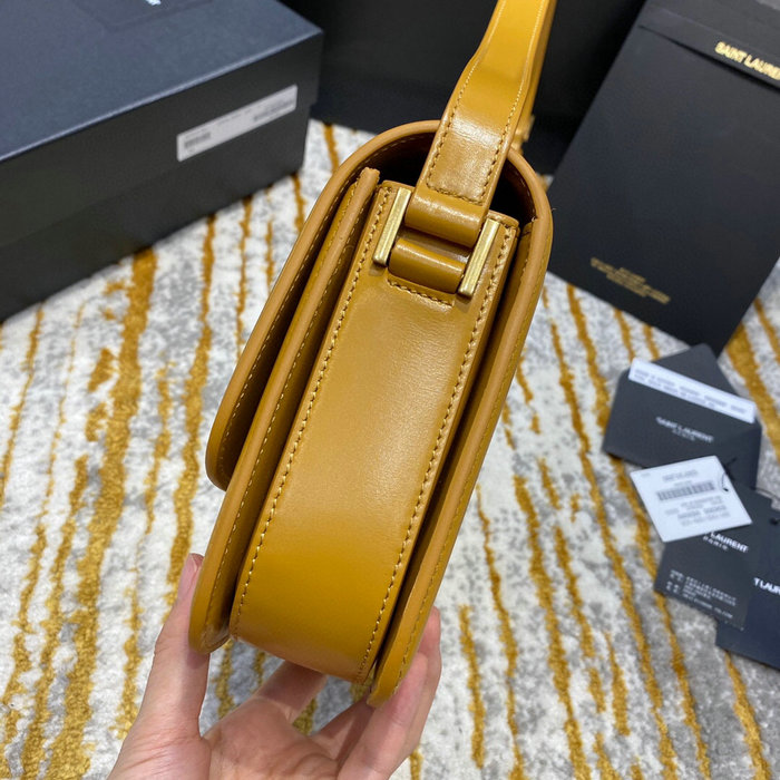 YSL Solferino Medium Satchel Yellow 634305