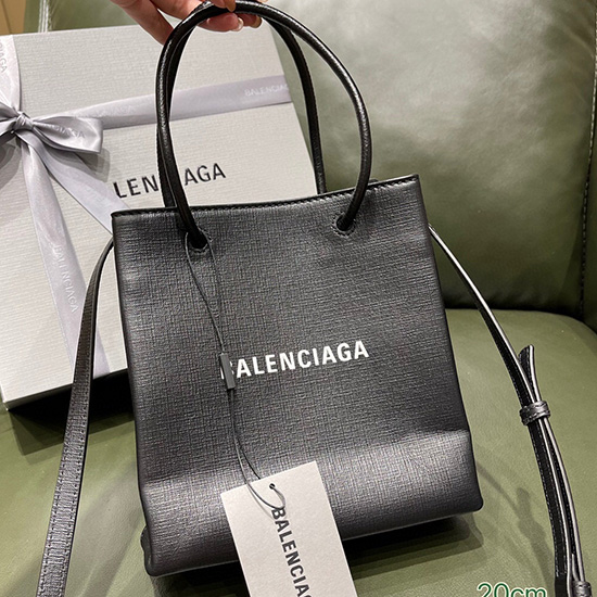 Balenciaga XXS Shopping Tote Bag Black 572411