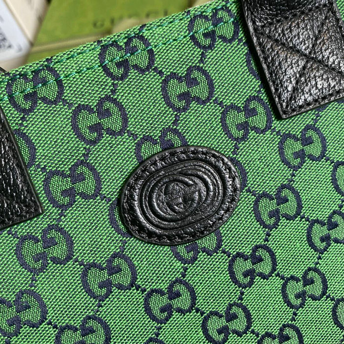 Gucci GG Tote Bag Green 550763