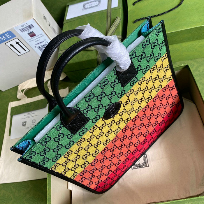 Gucci GG Tote Bag Multicolor 550763