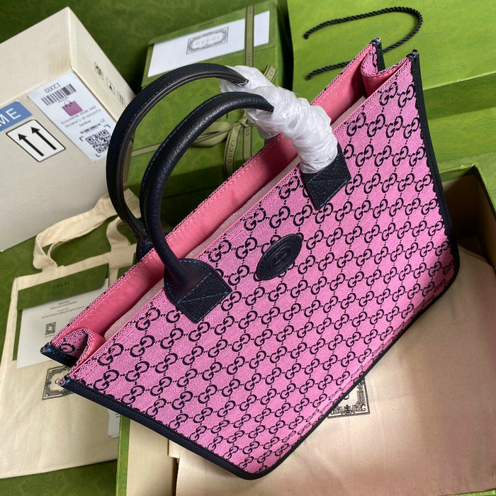 Gucci GG Tote Bag Purple 550763