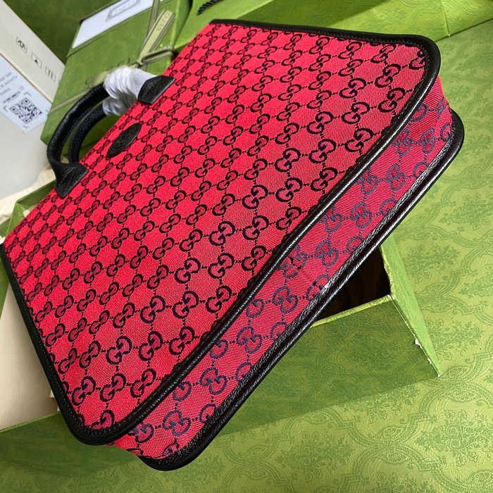 Gucci GG Tote Bag Red 550763