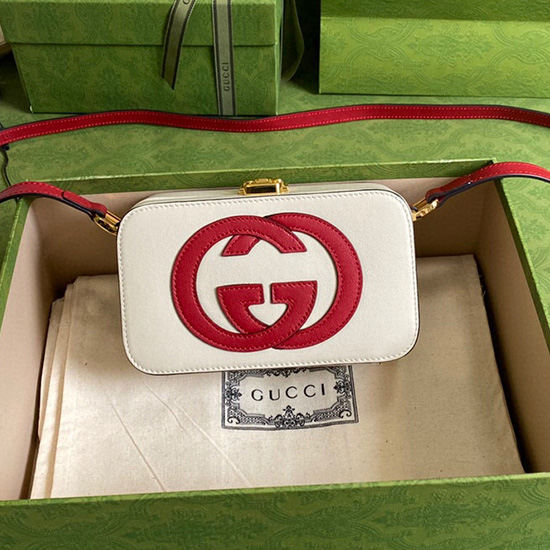 Gucci Interlocking G Mini Bag White 658230
