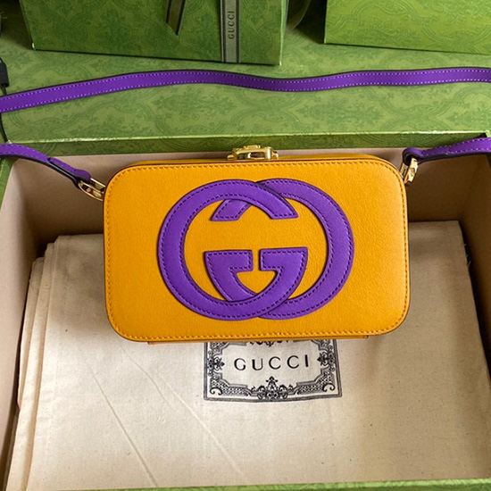 Gucci Interlocking G Mini Bag Yellow 658230